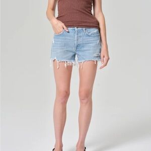 Agolde Parker Vintage Cutoff Shorts in Swapmeet